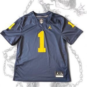 Jordan Navy and Blue Jersey